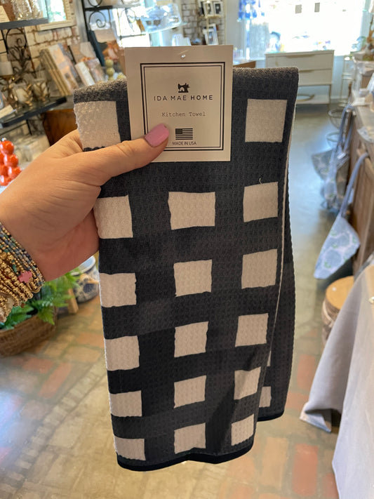 Navy Kitchen Towel