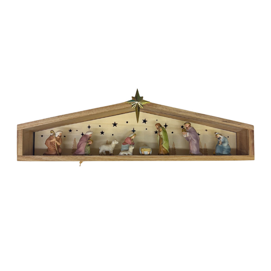 Lit Nativity