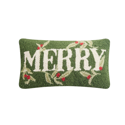 Holiday Merry Hook Pillow