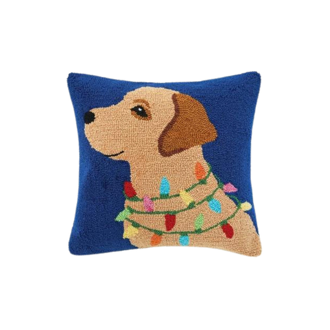 Lab & Lights Pillow