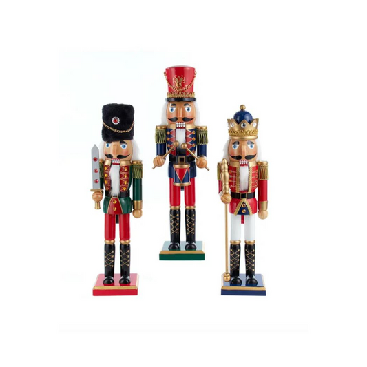 King and Soldier Nutcrackers