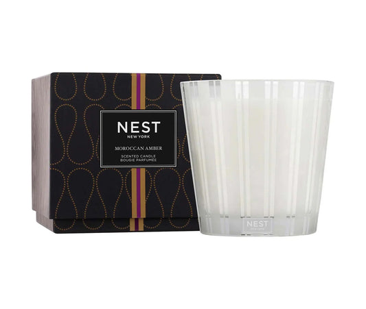 Nest Luxury 4 Wick Candle Moroccan Amber
