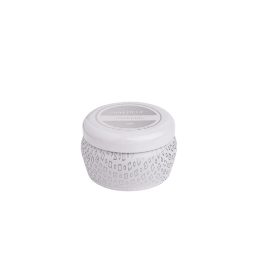 Capri Blue Volcano White Mini Tin, 3 oz
