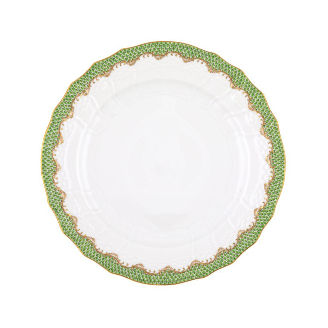 Fish Scale Evergreen Service Plate