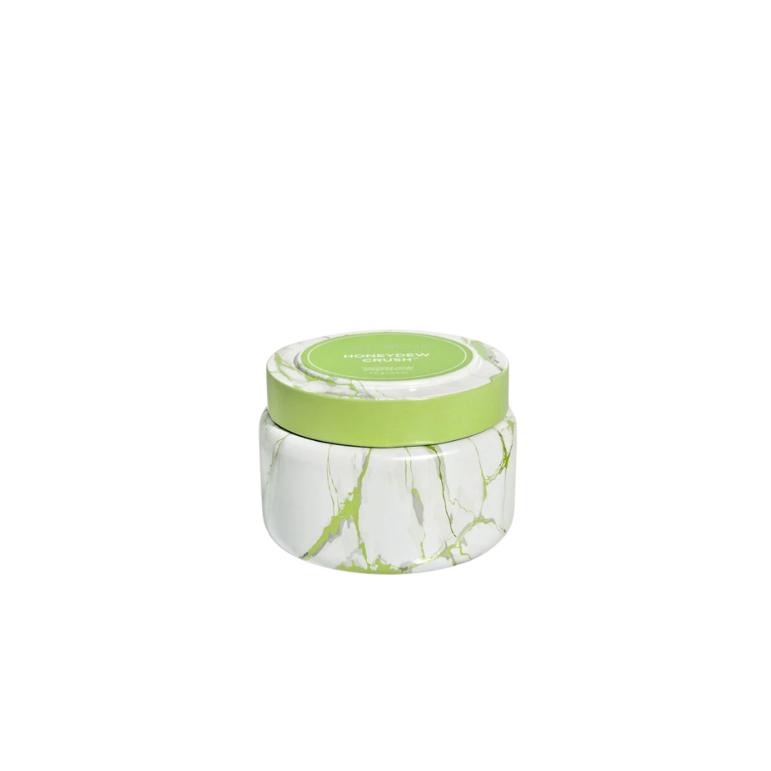 Honeydew Crush Modern Marble Travel Tin Candle 8.5oz