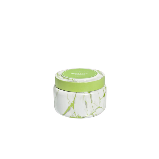 Capri Blue  Honeydew Crush Modern Marble Travel Tin Candle 8.5oz