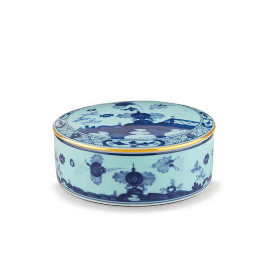 Oriente Italiano Round Trinket Box