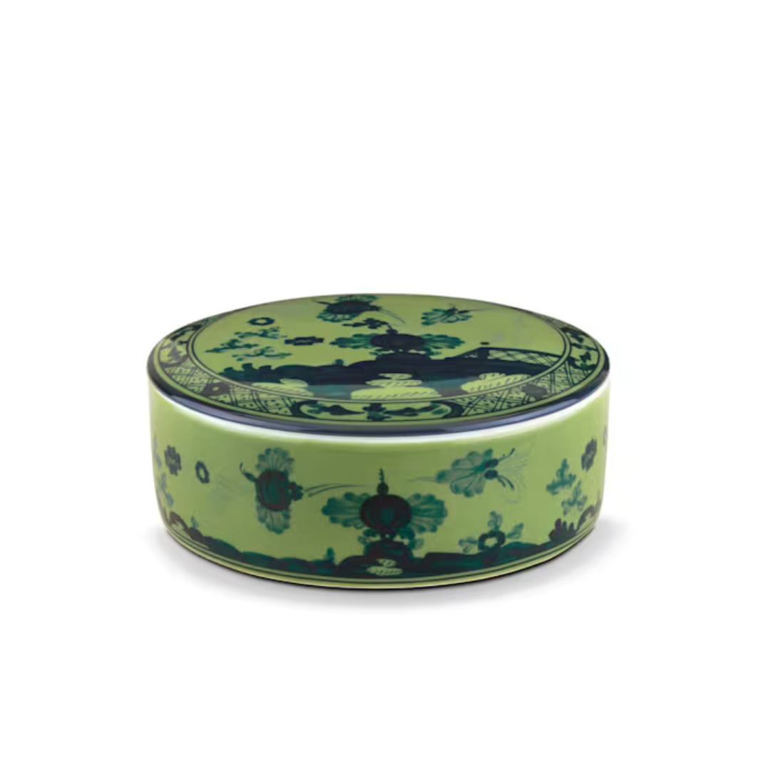 Oriente Italiano Round Trinket Box