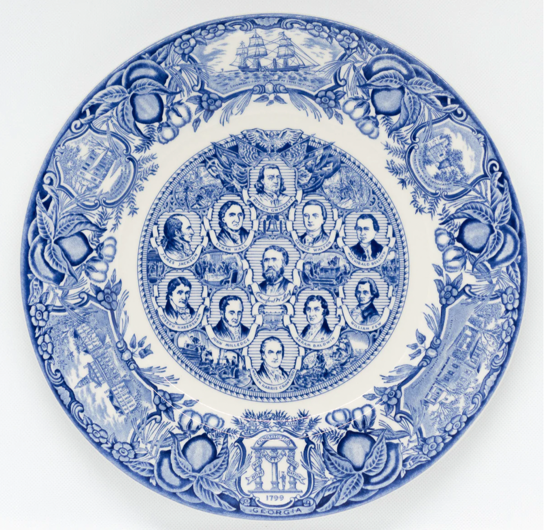 Portraits, Revolutionary Era- Blue Plate #11