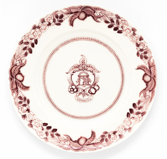 Pink Salad Plate- Pink GA Plate