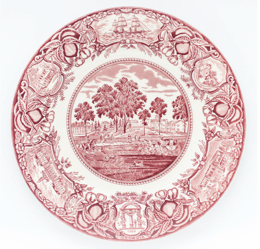 University of Georgia- Pink GA Plate #5