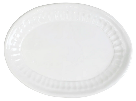 Vietri Pietra Serena Small Oval Platter