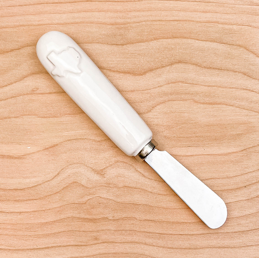 Georgia Embossed Spreader White 4"