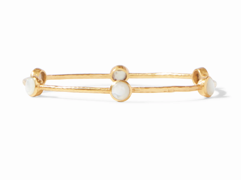 Milano Bangle- Mother of Pearl S