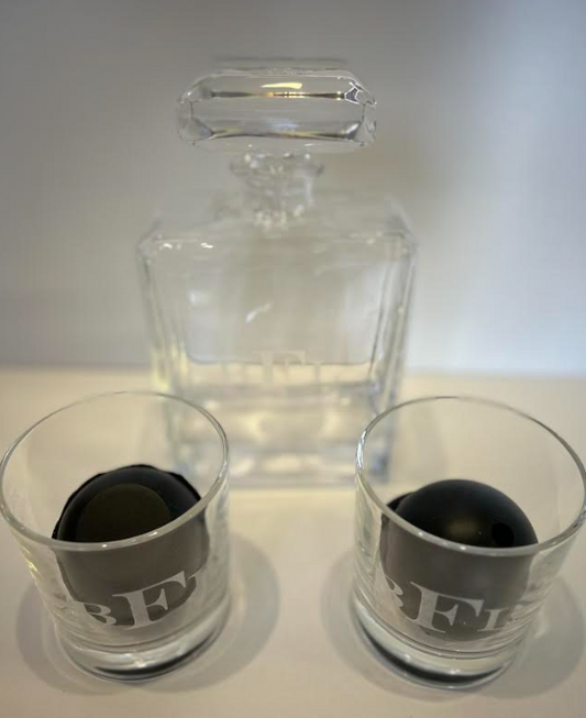Contemporary Decanter Set