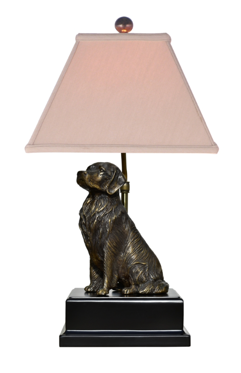 Bronze Retriever Lamp