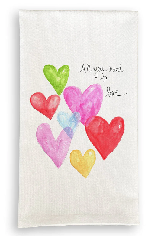 All You Need Is Love Dish Towel