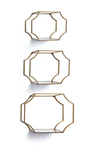 Mirrored Wall Shelf - M