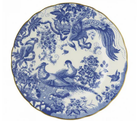 Blue Aves Salad Plate