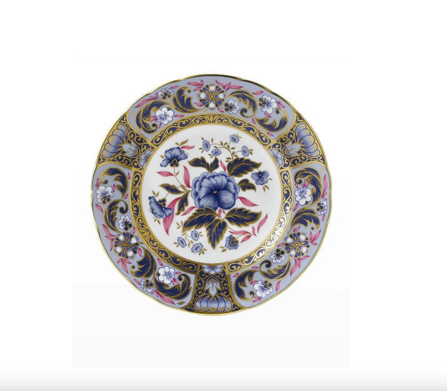 Imari Accent Blue Camellia