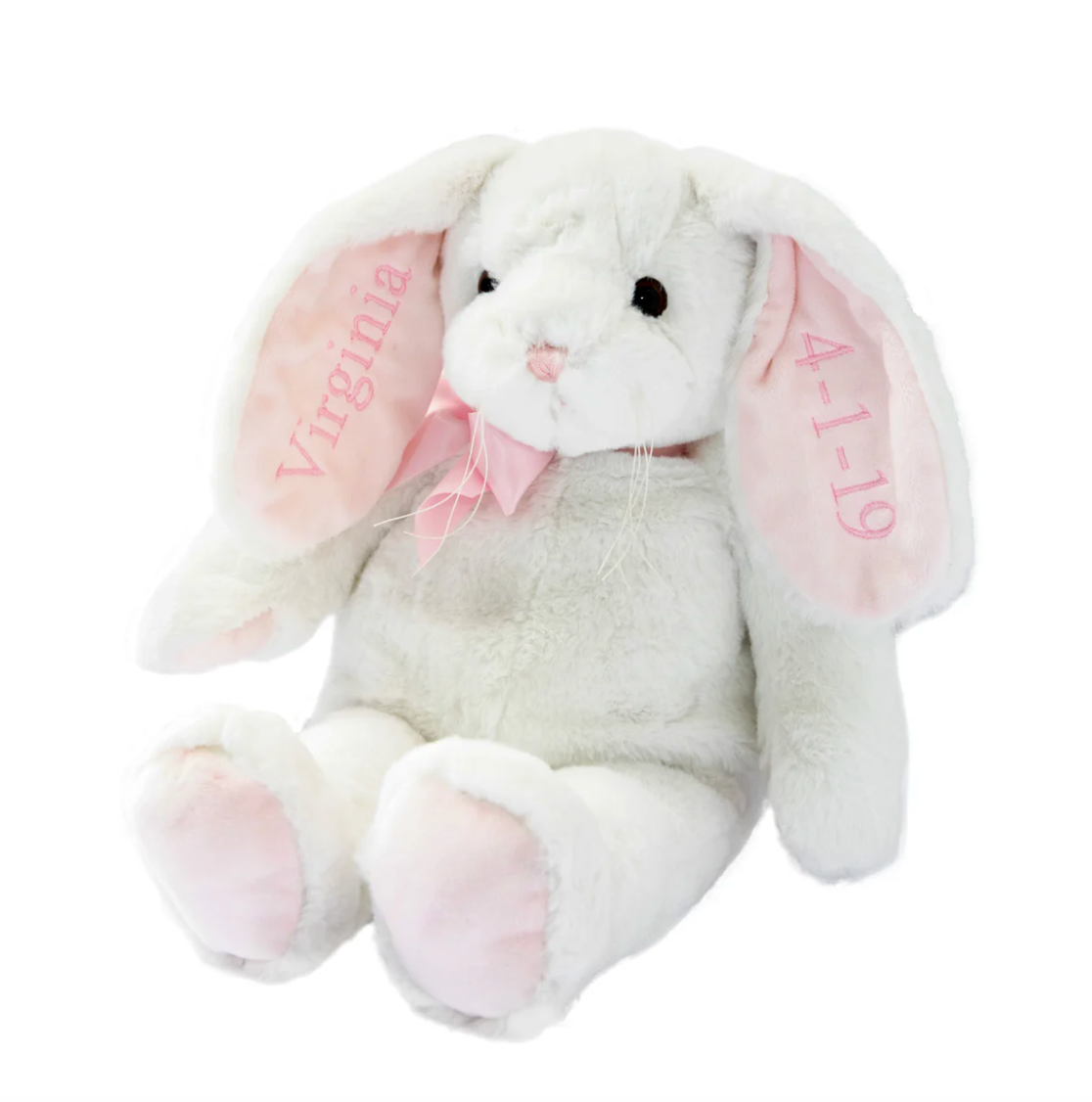 Monogrammed Bunny