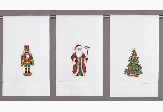 Christmas Tree, Nutcracker, or Santa Kitchen Towel