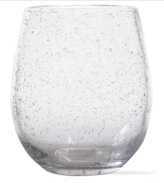 Bubble Glass Stemless Wine