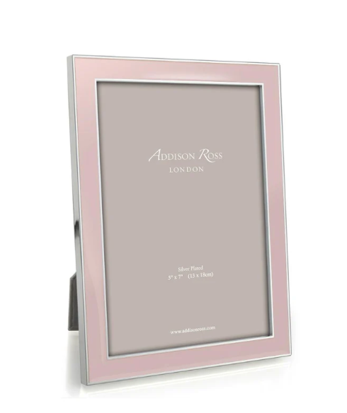 Light Pink Enamel Frame - 4x6