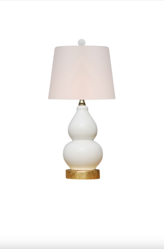 Cream Double Gourd Lamp