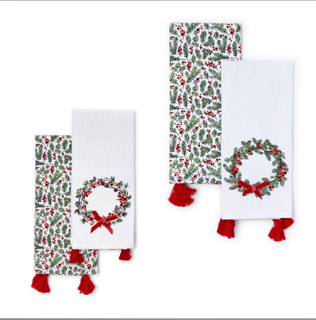 Merry Berry Set of 2 Dish Towels