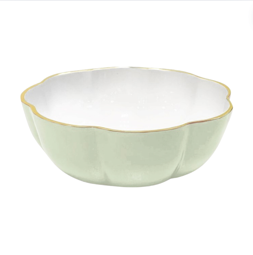 ENCANTO Devon Mini Bowl (Pistachio and White)