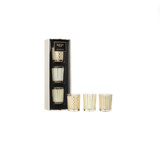 Nest Votive Candle Trio Set