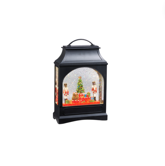 11" Nutcracker Lighted Water Lantern