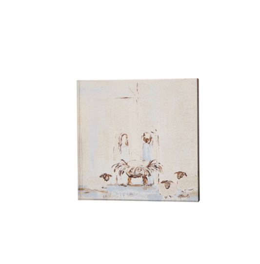 8" Holy Family Acrylic Block