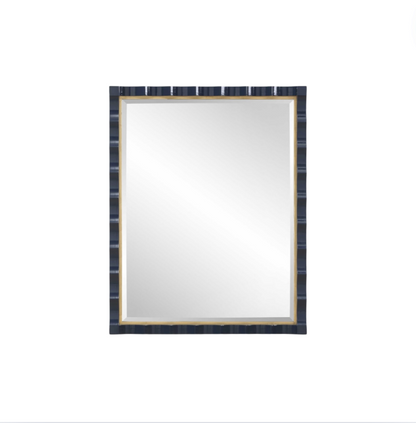Navy Gulf Mirror