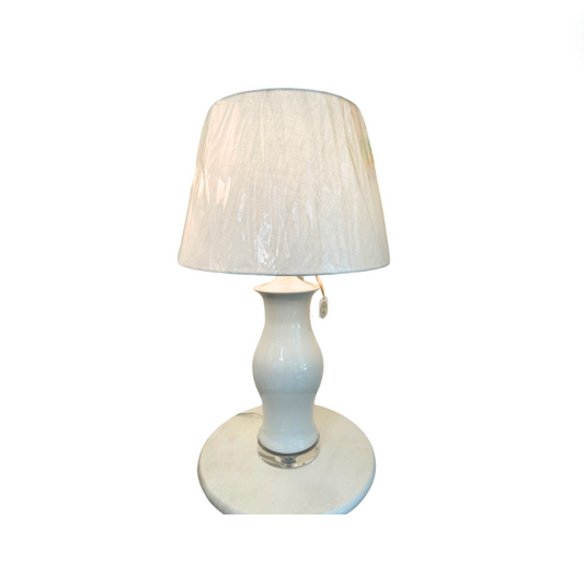 White Vase Lamp