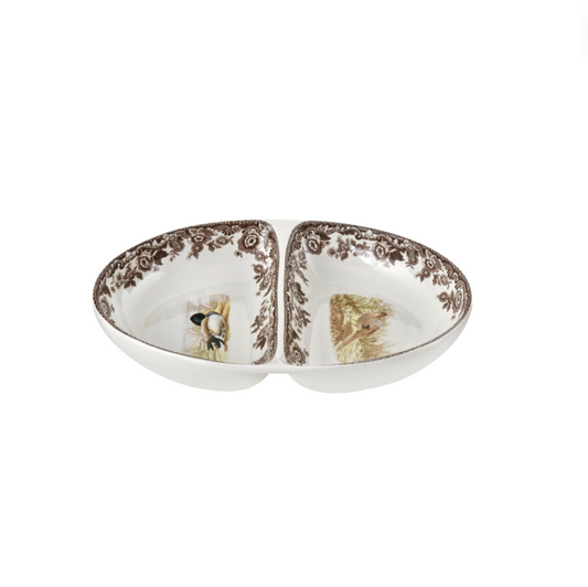 Spode Woodland Divided Dish Pheasant & Mallard