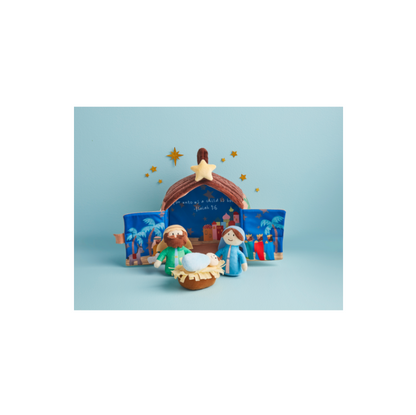 Musical Nativity Plush Set