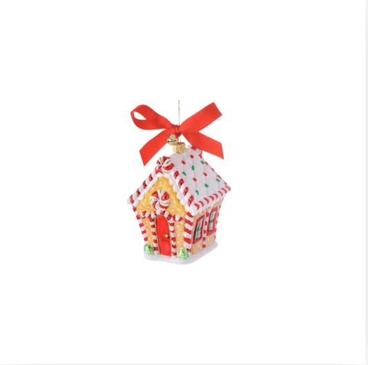 JingleNog Ginger House Ornament