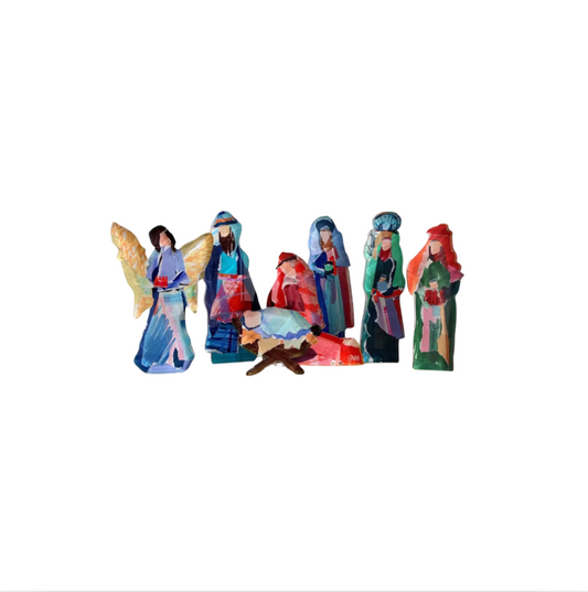 Lauren Dunn Small Acrylic Nativity Set