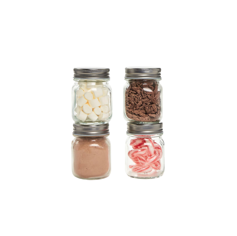 Hot Cocoa Bar Mason Jar Kit Gift Box