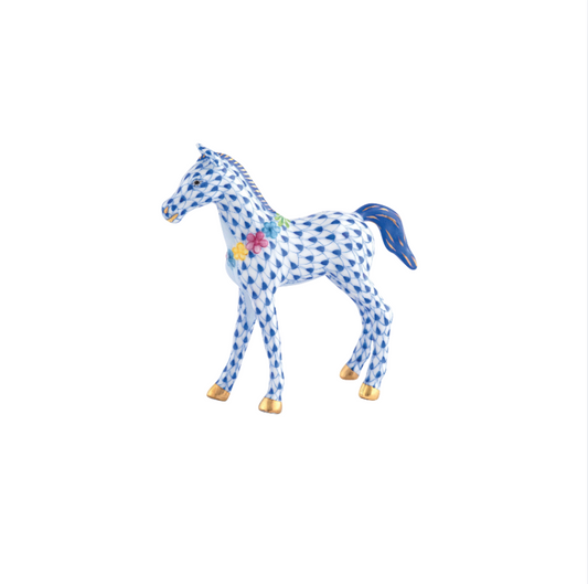 Foal with Flowers - Sapphire