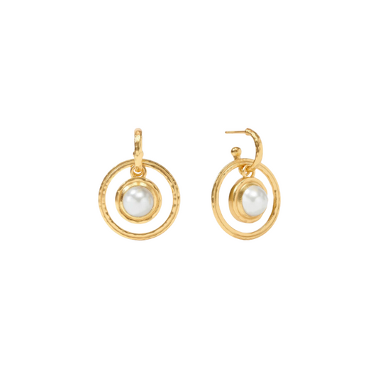 Astor 6-in-1 Charm Earring - Pearl