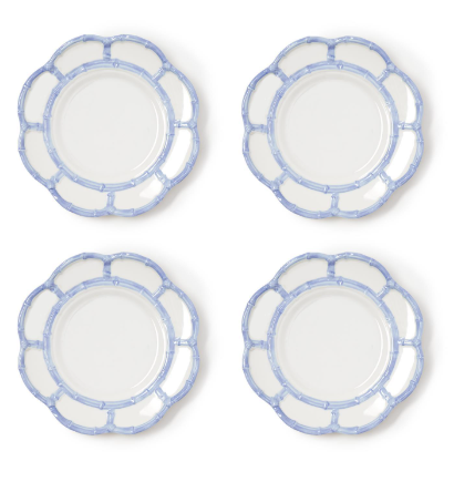 Blue Bamboo Touch Salad/Dessert Plate