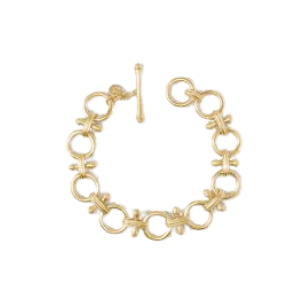Bamboo Link Bracelet-OS