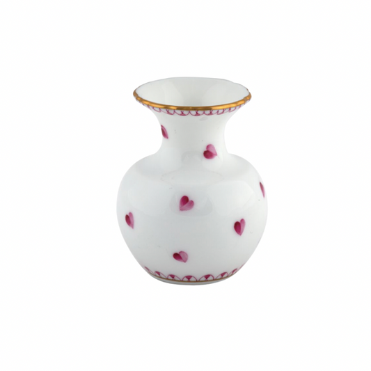 Herend Small Heart Vase