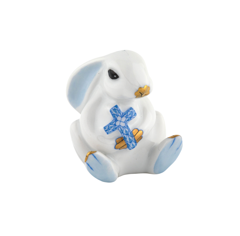 Bunny with Blue Cross