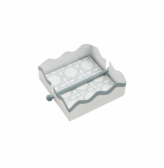 Scalloped Metal Napkin Set