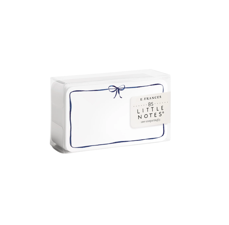 E. Frances Paper Navy Bow Little Notes