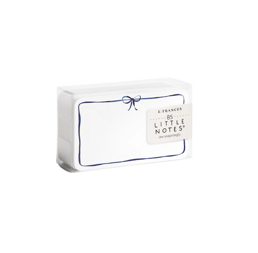 E. Frances Paper Navy Bow Little Notes